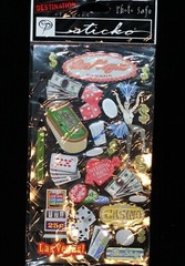 STICKO -Destinations Scrapbook Stickers ~ LAS VEGAS~ SPCY26