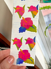 Rare Cotrin Vintage 80s 90s Stickers Off The Roll: Pearly, Opal, You Choose!