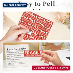 1200 Pcs Fragile Stickers for Shipping,1×3 Inch Fragile Stickers for Moving | Ha