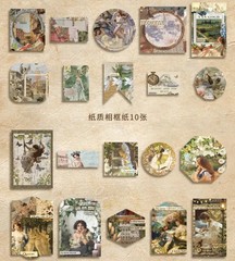 Scrapbooking Set 125pcs/boxed Diy Diary Album Stickers Material Paper Stationery