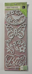 K & Company Chipboard Stickers-Variations-Tim Coffey, Brenda Walton, K Panacci