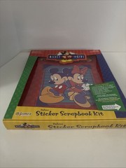 Mickey Minnie Mouse DisneySandylion Deluxe StickerScrapbook Kit NEW