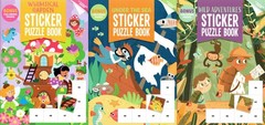 Wild Adventures, Whimsical Garden, Under The Sea – Stickers Puzzle Books