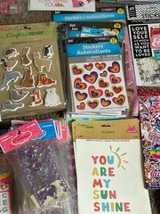 400+ HUGE Sticker Lot Scrapbook Lots Of Different Brands & Subjects