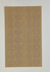 Sandylion Heart Stickers 1 Sheet 1999 Kromekote Pink Tiny Small