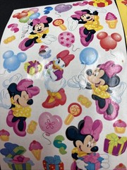 Vintage Sandylion Mickey Mouse And Friends Stickers Lot Of 3 New Maxi