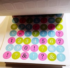 Deja Views Love Quotes Stickers 268pc Vellum Cardstock Alphabets Words Scrapbook