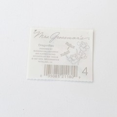 Mrs Grossman’s Dragonflies Opal Opalescent Stickers Sticker Sheet