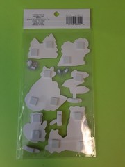 Recollections Summer Camp 3D sticker pkg (free ship $20 min US only)
