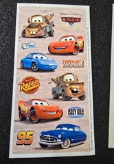 2 Sheets of Hallmark Stickers from Disney/Pixar Cars Movie