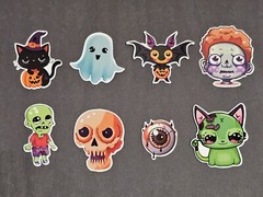 Spooky Halloween Sticker Pack – 36 Stickers