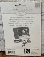 Tim Coffey Clearly Yours Christmas-Themed Scrapbooking Stickers By K&Co