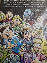 RARE Vintage 80’s Mark 1 Chrome Stickers Rock N Roll Superstar NEW