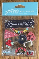 RARE Jolees Homecoming Dance School Spirit Big Game King Queen Scrapbook Sticker