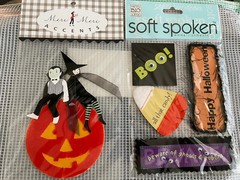 SOFT SPOKEN ME & MY BIG IDEAS And Meri Meri Accents 3D STICKERS HALLOWEEN