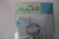 Daisy Hill Multi – Color Baby Dimensional Pocket Embellish Cards Boxes Scrapbook
