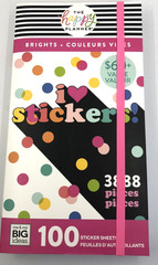 NOS COMPLETE 2019 I Love Stickers Super Size Sticker Book 100 Sticker Sheets!