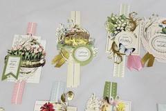 2020 ANNA GRIFFIN AG1070 SPRINGTIME COLLAGE CARD TOPPERS Diecuts/Stickers 83-Pcs