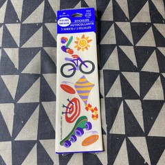 Hallmark Stickers Lot 6 Packs : Crosses Church Dove Bible Easter Football Frog