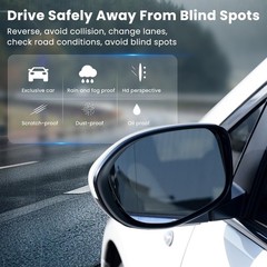 Passenger Side Mirror Replacement Glass for Honda Odyssey 2014-2017,Backing P…