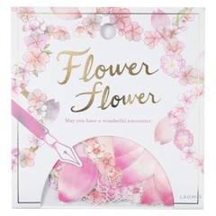 Mind Wave Washi Flowers Foil Stamping Write-On Flake Stickers/Sakura