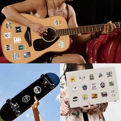 50 PCS Hunting Stickers Outdoor Adventure Wild Travel Stickers Waterproof Vinyl