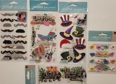Lot of 22 packs All JOLEE’S BOUTIQUE Dimensional Scrapbooking Stickers