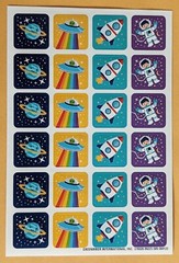 Space / Cosmos Sticker Sheet