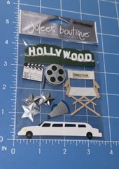 Jolee’s Boutique Destination  Dimensional Stickers Hollywood Limo Movies