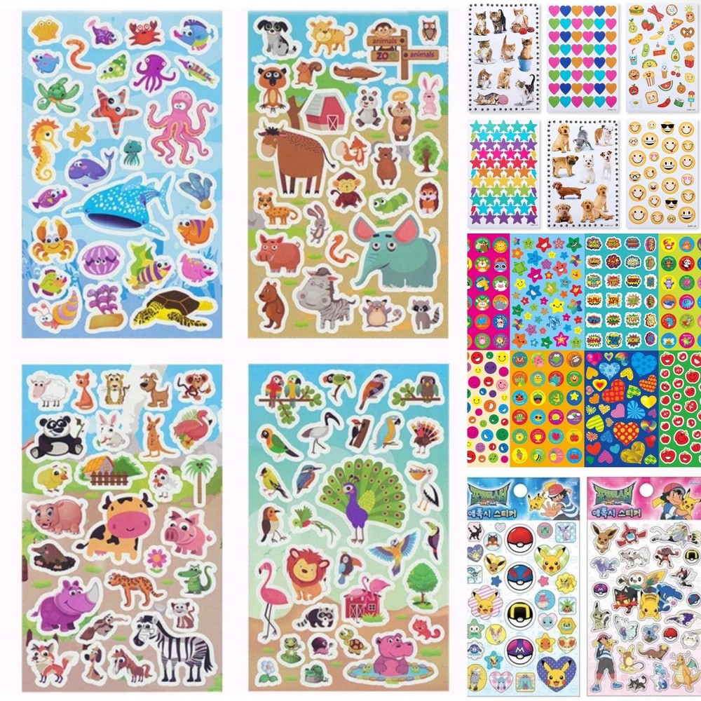 MEGA Bulk 979+pcs Gift Set Kit Lot Stickers Kids Teachers School Classroom Bday