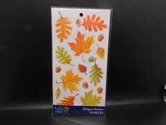 Hello Hobby Designer stickers 15 pieces Leaves & Acorns