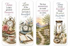 Inspirational Bookmarks Junk Journal Scrapbook Choose A Set