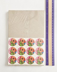 Vtg Trend Scratch N Sniff Awards NIP Winners Circle hats off achievement teacher