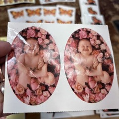 Lot 20 Sheets Anne Geddes Baby Scrapbook Stickers! Cactus Butterfly Flower