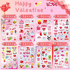 720 PCS Valentines Stickers,48 Sheets Love Heart Stickers Valentines Day Party F