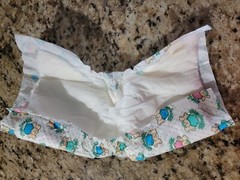 Vintage 80s Cabbage Patch Dispatch 1984, Puffy Stickers, Diaper, Free Shipping