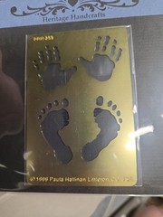 Heritage Handicrafts Die Handprints/footprints