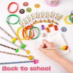 24 PCS Student Stationery Set Pencil Holder Notebook Prize Back To School