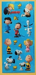 Charles M. Schulz Peanuts Characters Snoopy Sticker Sheet