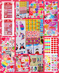 1009+ Stickers! Use on Tablets Books Journals DIY Decals Crafting Scrapbooking