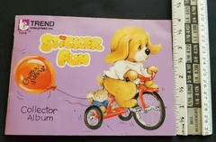 Vintage Trend Scratch n Sniff Little Critters Sticker Book 1984 USED 10 Blank pg