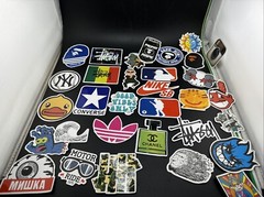 Set Of 32 Back To School Stickers, Sports, Advertising 💥Lot 1
