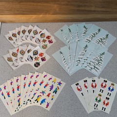 Vintage Christmas Sticker Lot – Sandylion, Mrs. Grossman’s, Provo Craft