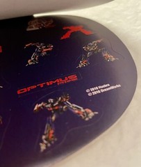 HASBRO TRANSFORMERS HALLOWEEN HOLOGRAPHIC STICKERS OVER 200 STICKERS 2010 NEW