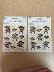 The Paper Studio Puffy Animal & Insect Stickers Multicolor 494889