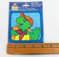 Vintage Franklin Turtle Stickers Variety Pack 4 Sheets My Very Own Sticker New