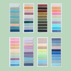 Colourful Index Tabs Translucence Sticky Note Adhesive Sticky Pad Memos Pad