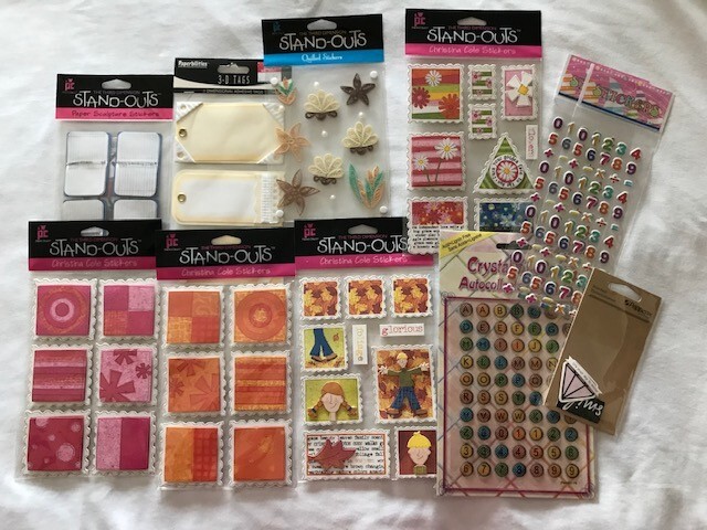 Lot of 11 Jolee’s Boutique, Paperbilities & Stand-Outs Dimensional Stickers