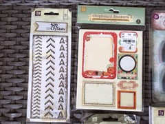 PRIMA LOT~12 Pks.~Chalk Edgers-Flowers-Sticker-Notecards-Bling-Wood Embell.~NEW