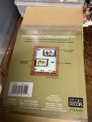 crafts shadowbox embellishments